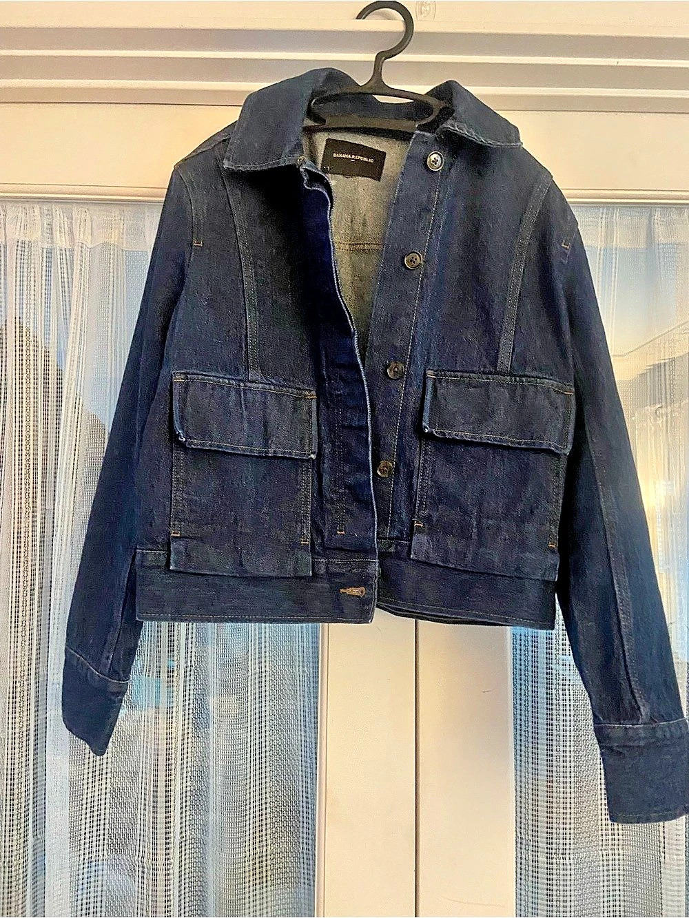Banana Republic Utility Denim Jacket Blue M/L
